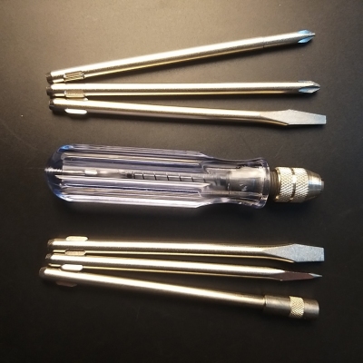 Bộ bút thử điện 6 mũi điện áp thấp(L) No.1095-L Anex
